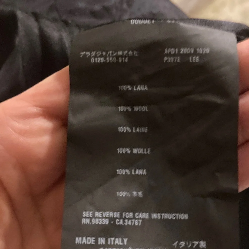 PRADA Sexy Strapless Wool Mini Dress - Picture 8 of 8